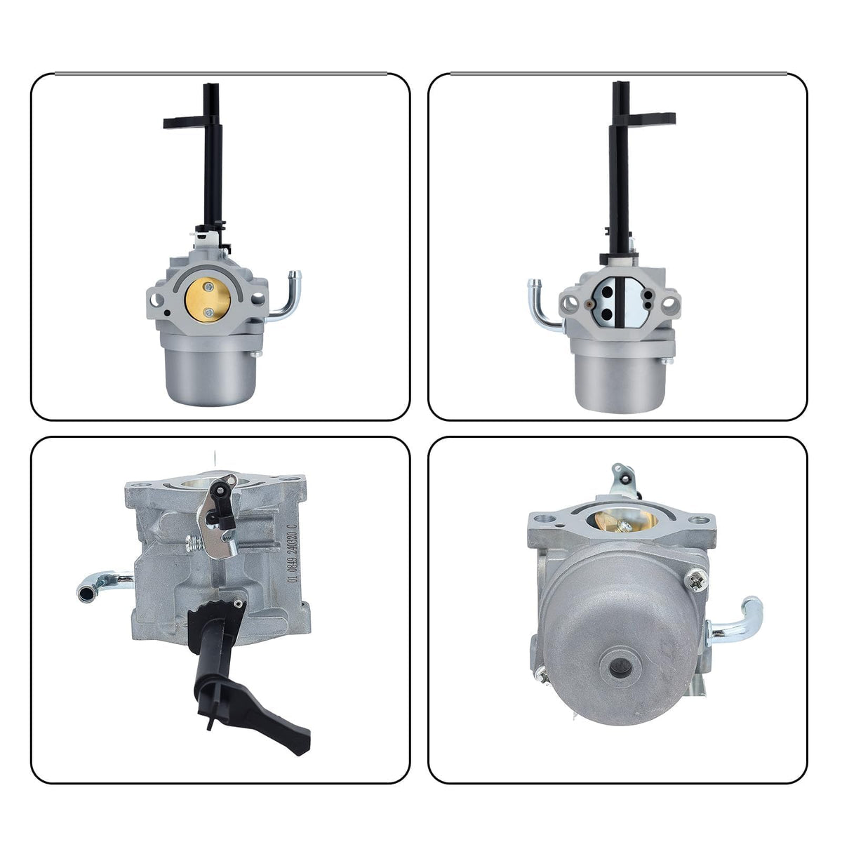 Venseri 591378 carburetor package with air filter and spark plug.