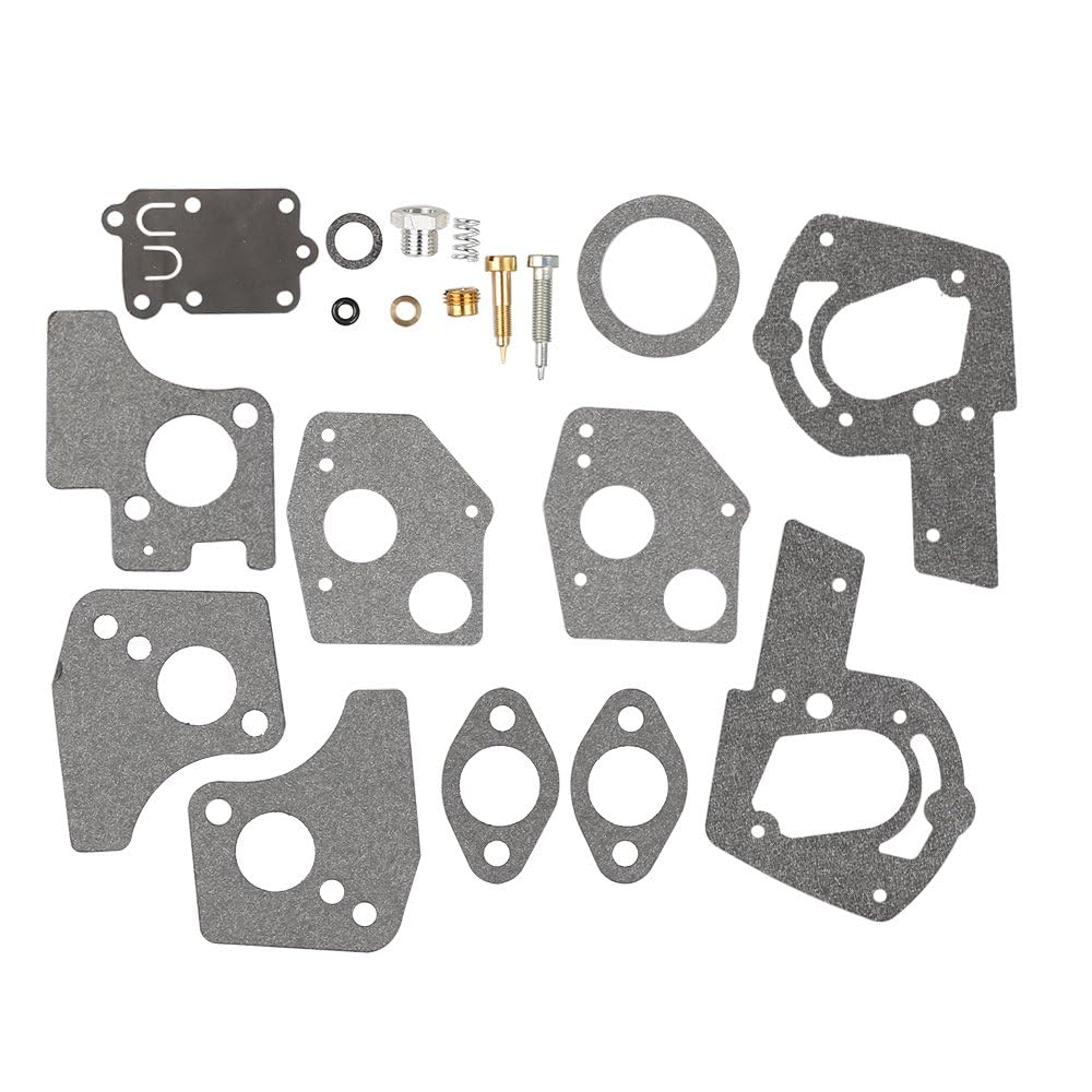 Venseri 494624 parts layout aids quick identification during carb kit installation.