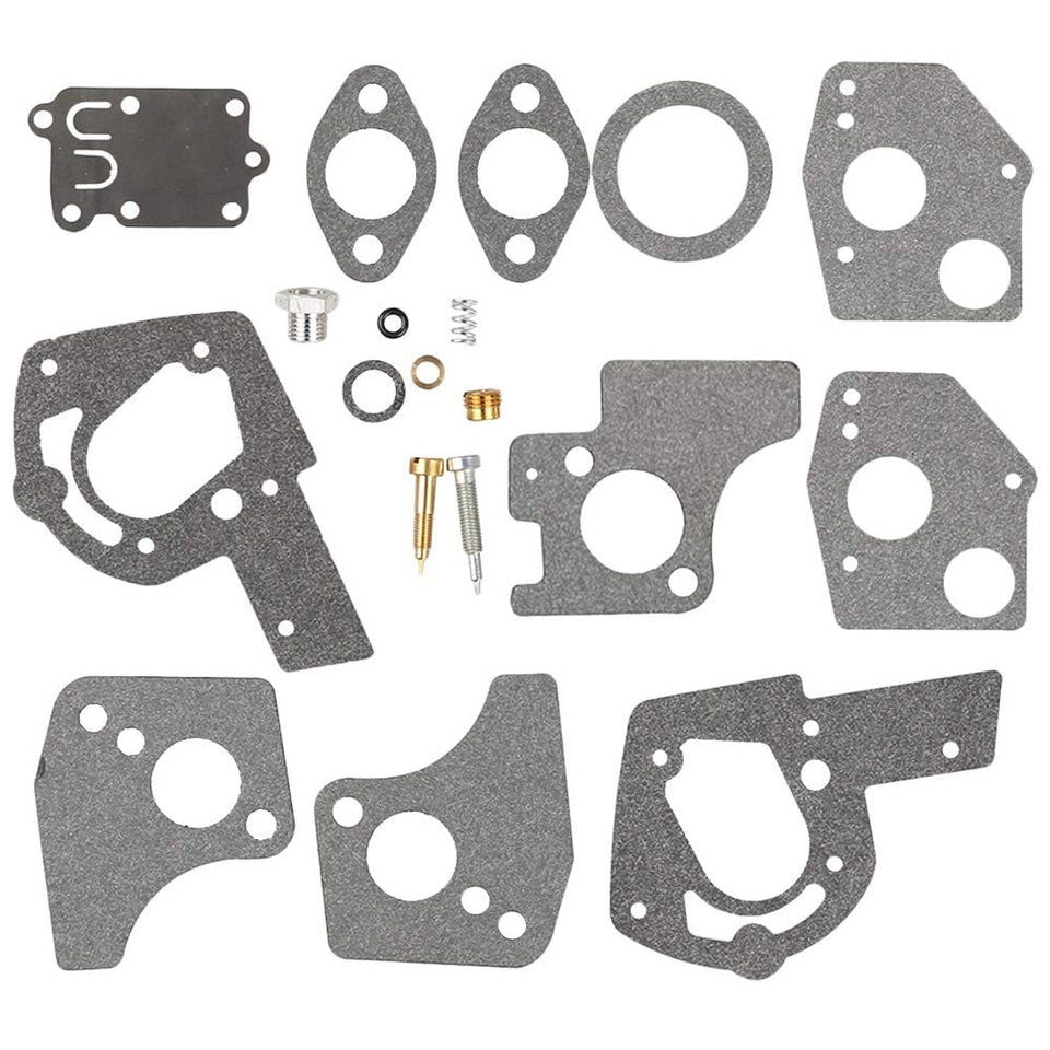 Venseri 495606 closeup of kit parts for precise 3-5 HP engine rebuild.