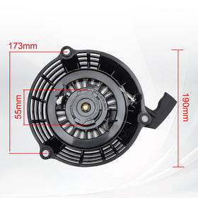 Venseri GCV160 recoil starter assembly, top-angle shot, quick installation for GC135/GC160 engines