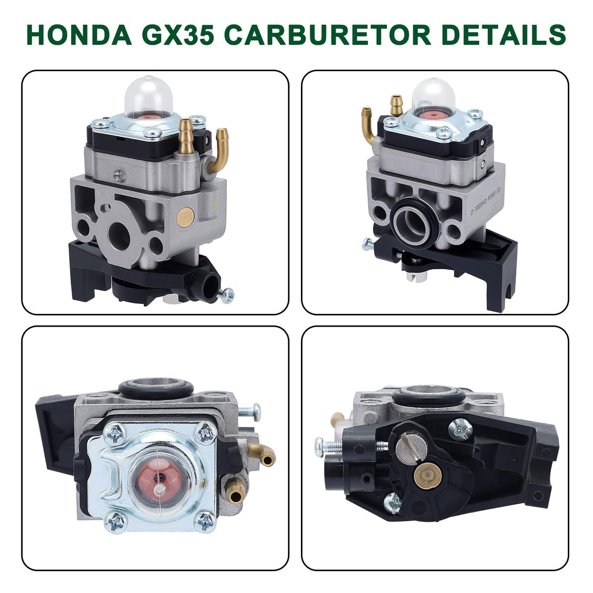Venseri GX35 carburetor assembly step guide for home installation