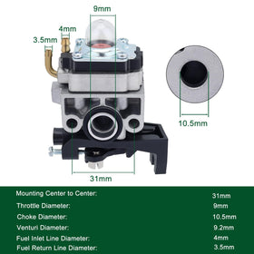 Venseri GX35 carburetor fuel line kit for secure connections