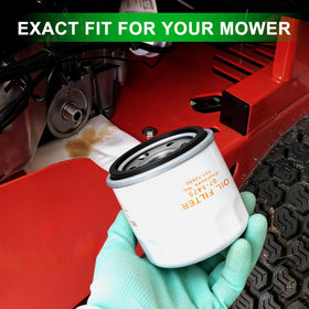 Venseri oil filter kit for Cub Cad CC30; includes oil filter, spark plug, and fuel filter.
