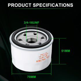 Venseri oil filter kit for MTD 4P90JU; designed for easy compatibility with multiple models.