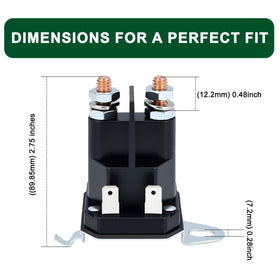 Venseri 582042801 starter solenoid for Craftsman riding mowers.