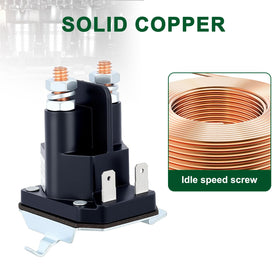 Venseri compatible solenoid for broad Husqvarna and Craftsman compatibility.
