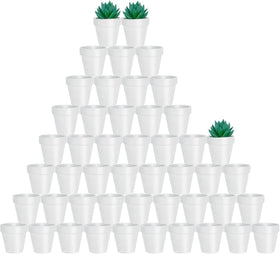 vensovo 2-inch terracotta pot with drainage holes for healthy succulents
