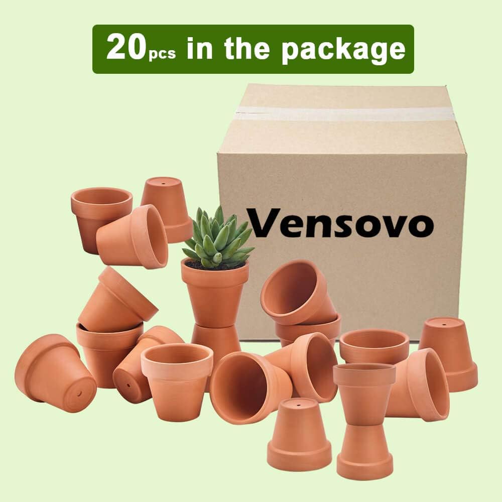 vensovo small terracotta pot suitable for crafts and gifts