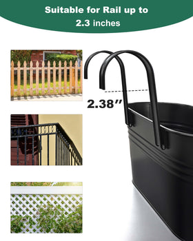 Vensovo easy assembly planter ships safely and installs quickly