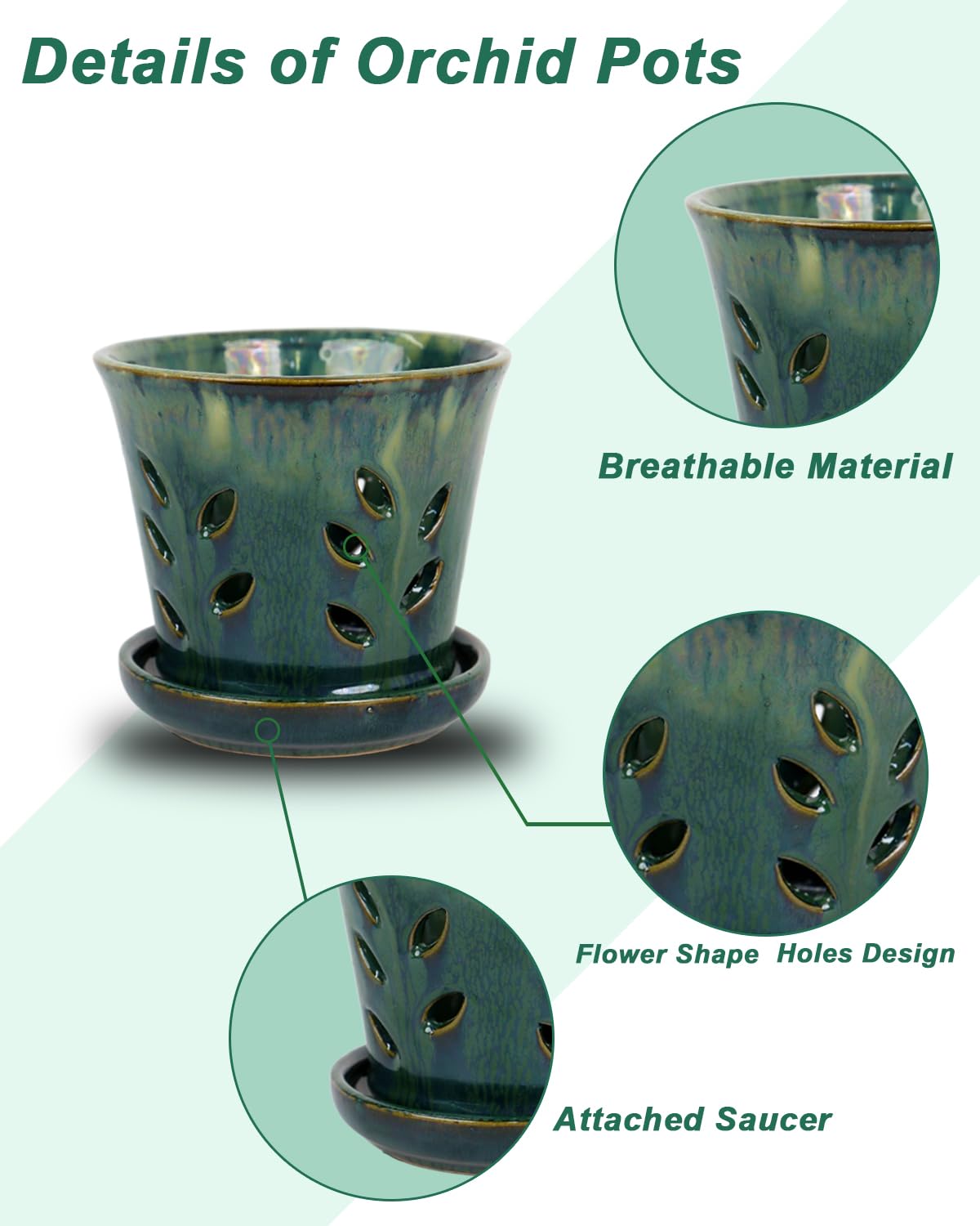 Vensovo glossy ceramic pot showcases premium finish for elegant indoor displays.
