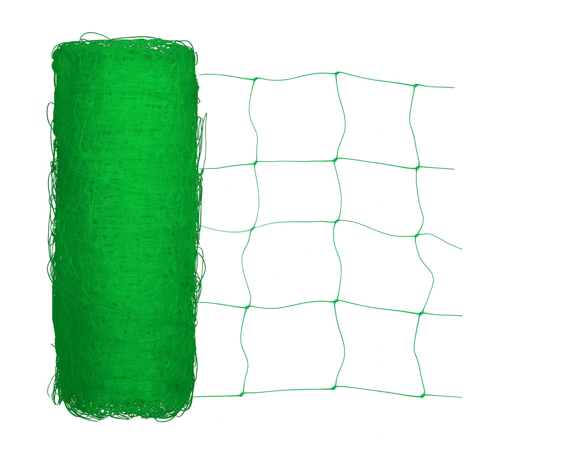 vensovo heavy-duty green trellis netting roll, convenient packaging for easy storage.