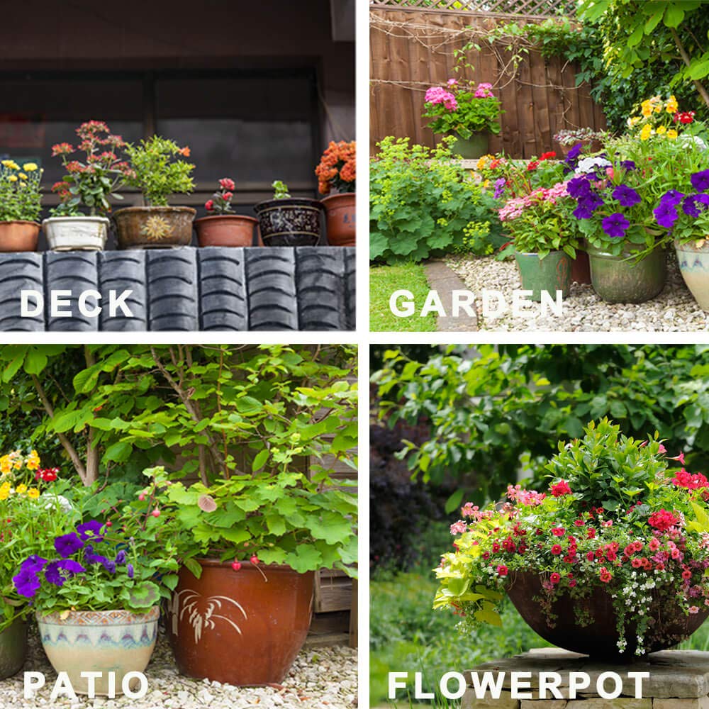 Vensovo 1in square feet elevate planters for drainage and airflow.