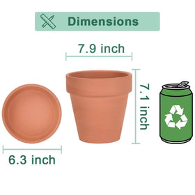 Vensovo indoor-outdoor plant pot blends with decor and supports plant health.