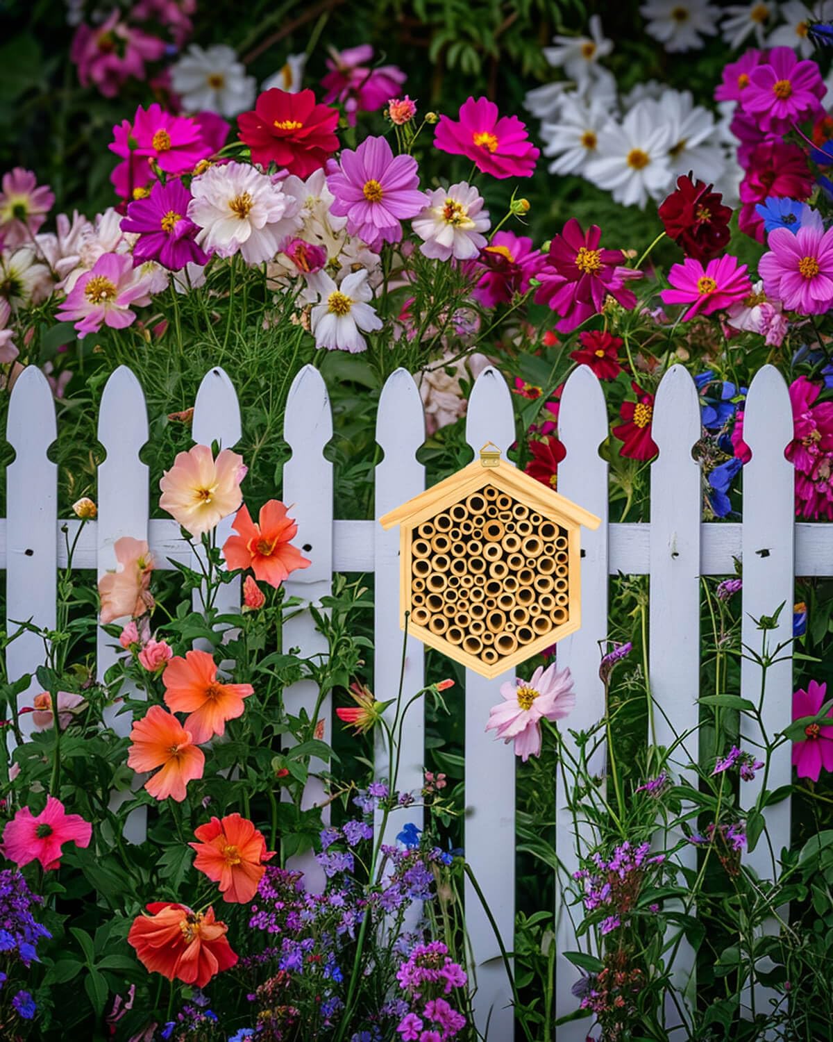 vensovo mason bee house gift idea for bee lovers, garden decor, and nature-friendly spaces.