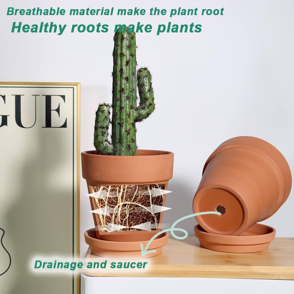Vensovo pink-painted terracotta pot close-up showing a durable finish for lasting decor.