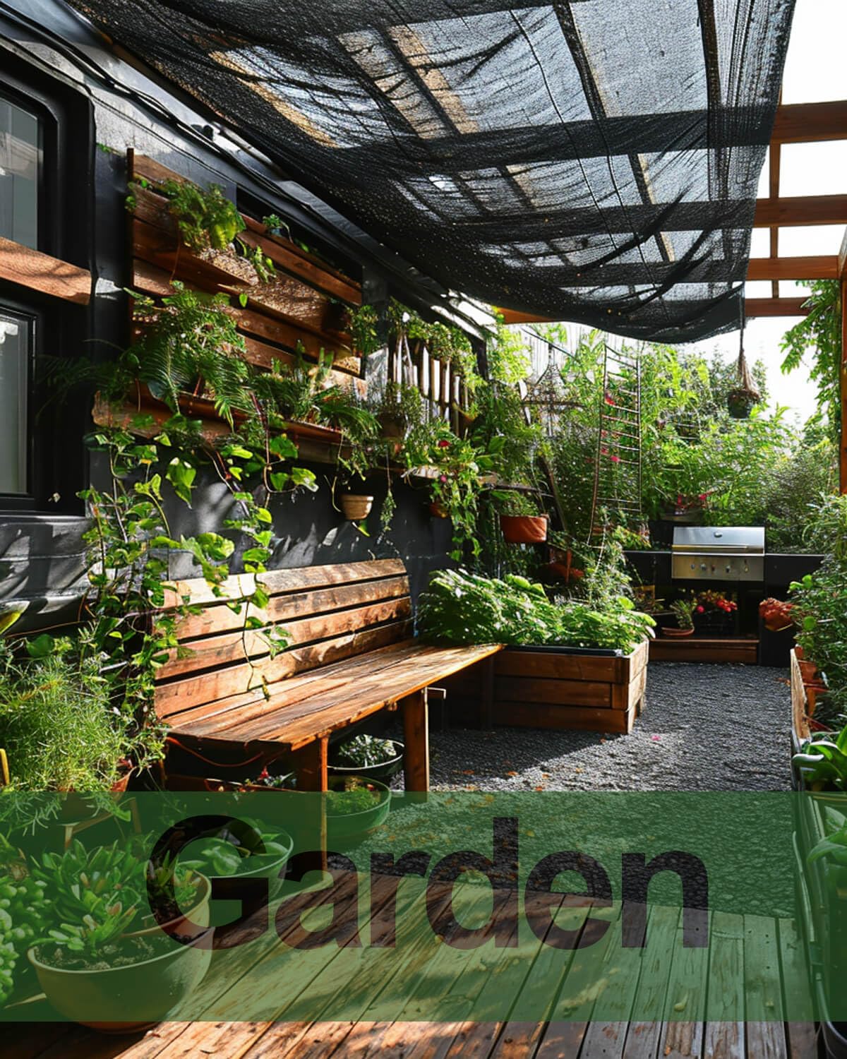 Vensovo versatile shade cloth supports garden beds and greenhouse plants.