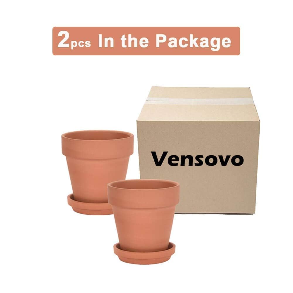 Vensovo terracotta pot for crafts and garden projects.