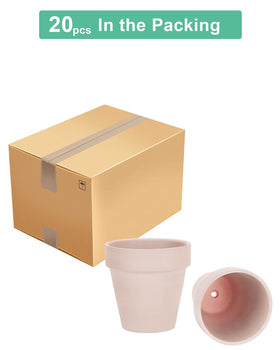 Vensovo terracotta pot used in a DIY craft project