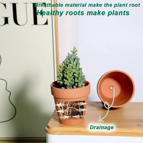 Vensovo terracotta pots for wedding favors and decorative crafts.