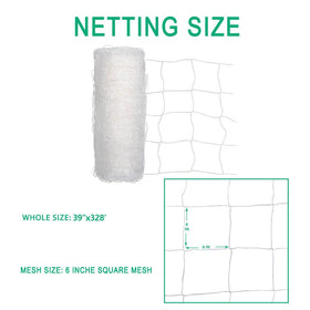 vensovo trellis netting roll on a garden structure for continuous training