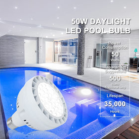 Venste LED pool light bulb fits many pool housings and fixtures