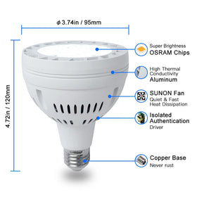 Venste LED pool light bulb is being installed for easy replacement