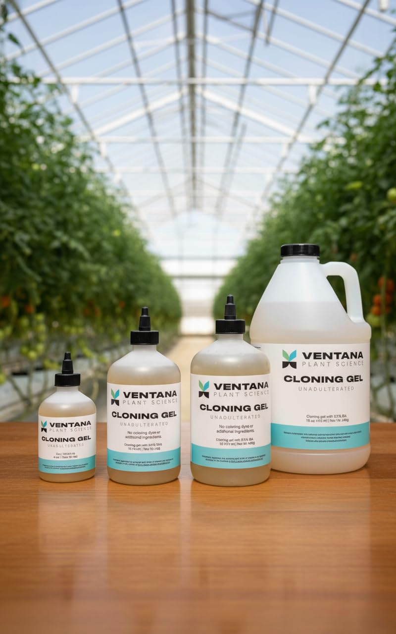 Ventana Plant Science cloning gel stored below 75°F for longevity.