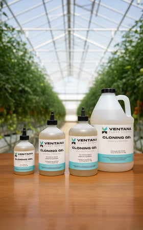 Ventana Plant Science cloning gel stored below 75°F for longevity.