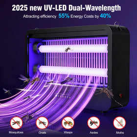 VEPPRO indoor zapper demonstrates 360° coverage up to 2152 sq ft for large spaces