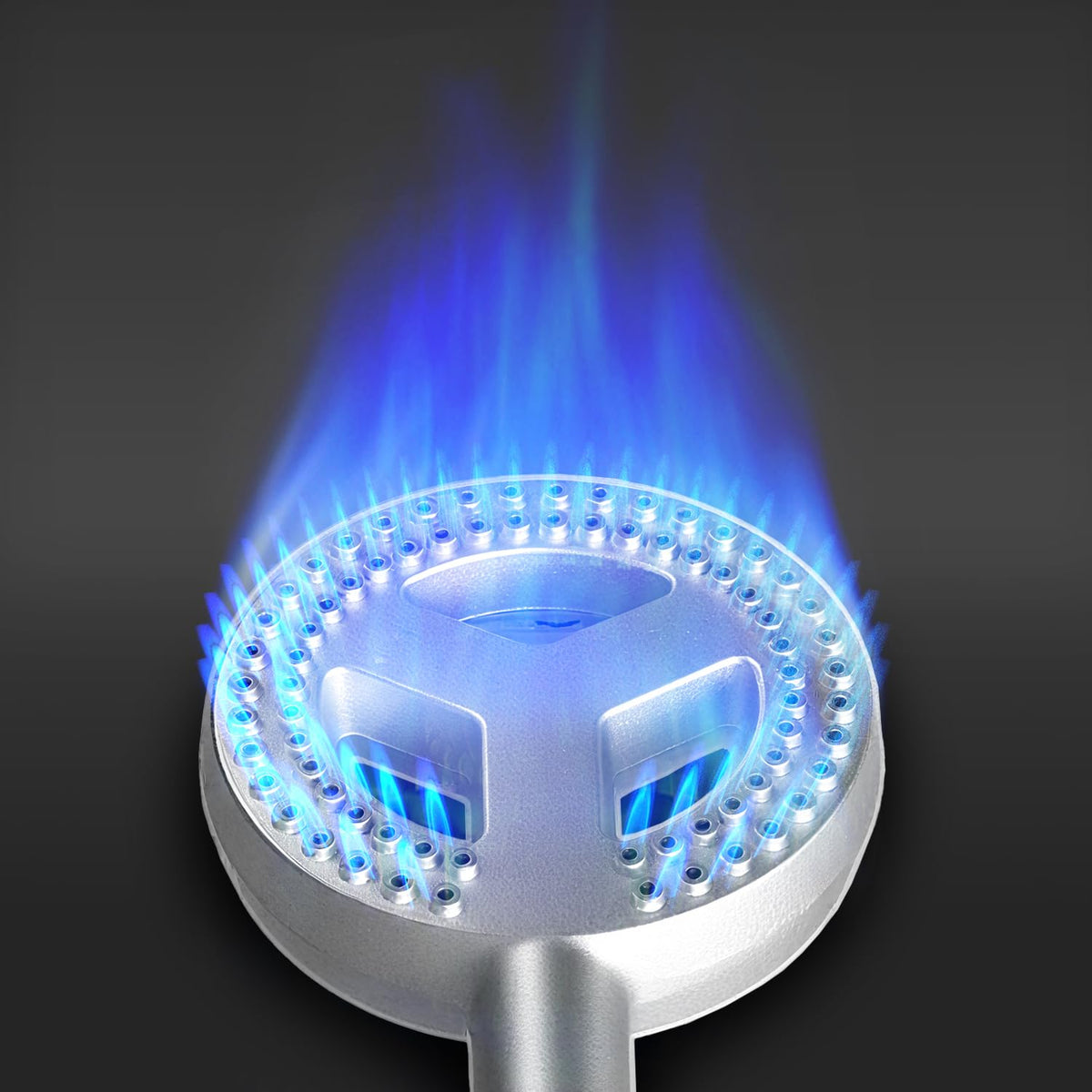 Veralune 4.1 ft propane hose enabling flexible connection to tanks and burners.
