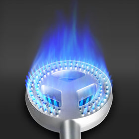 Veralune 4.1 ft propane hose enabling flexible connection to tanks and burners.