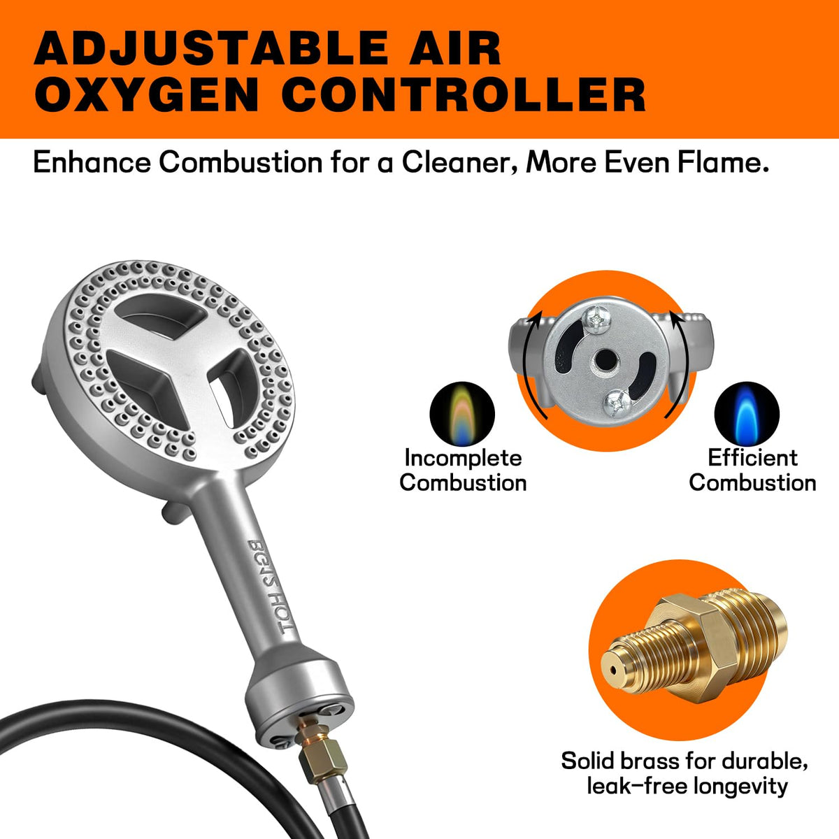 Veralune brass fittings ensure secure, leak-free connections for DIY setups.
