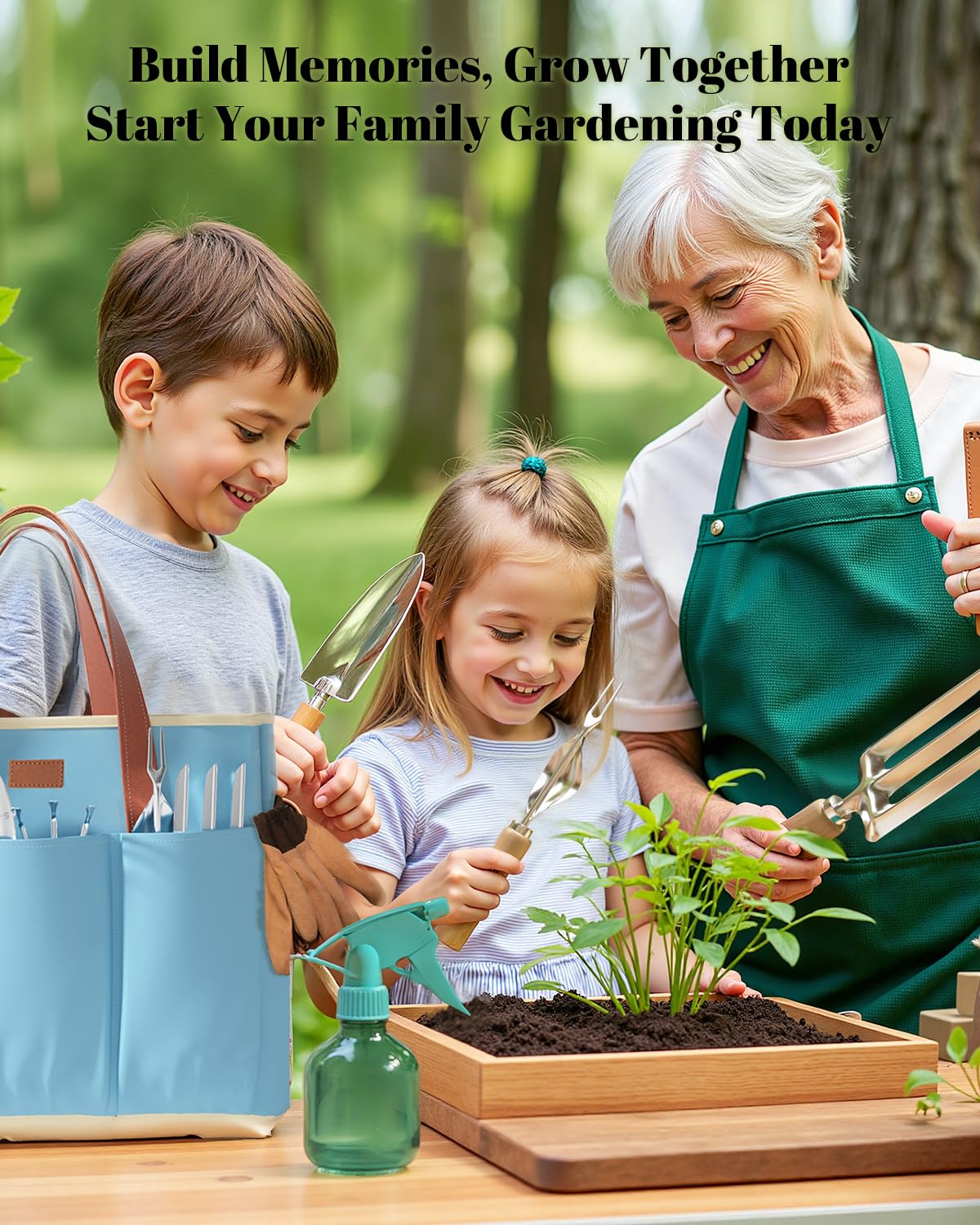 VerdantVibes rust-resistant stainless steel withstands daily garden use