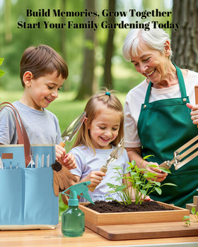 VerdantVibes rust-resistant stainless steel withstands daily garden use