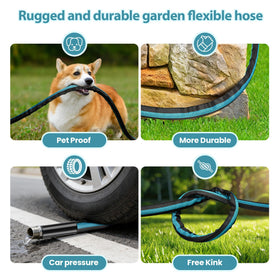 VERDOW rustproof fittings close-up showing leak-free connection for steady watering.