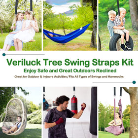 Carrying pouch included with Veriluck straps for easy transport and portability.