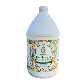 VermisTerra Earthworm Casting Tea bottle pour for easy soil enrichment