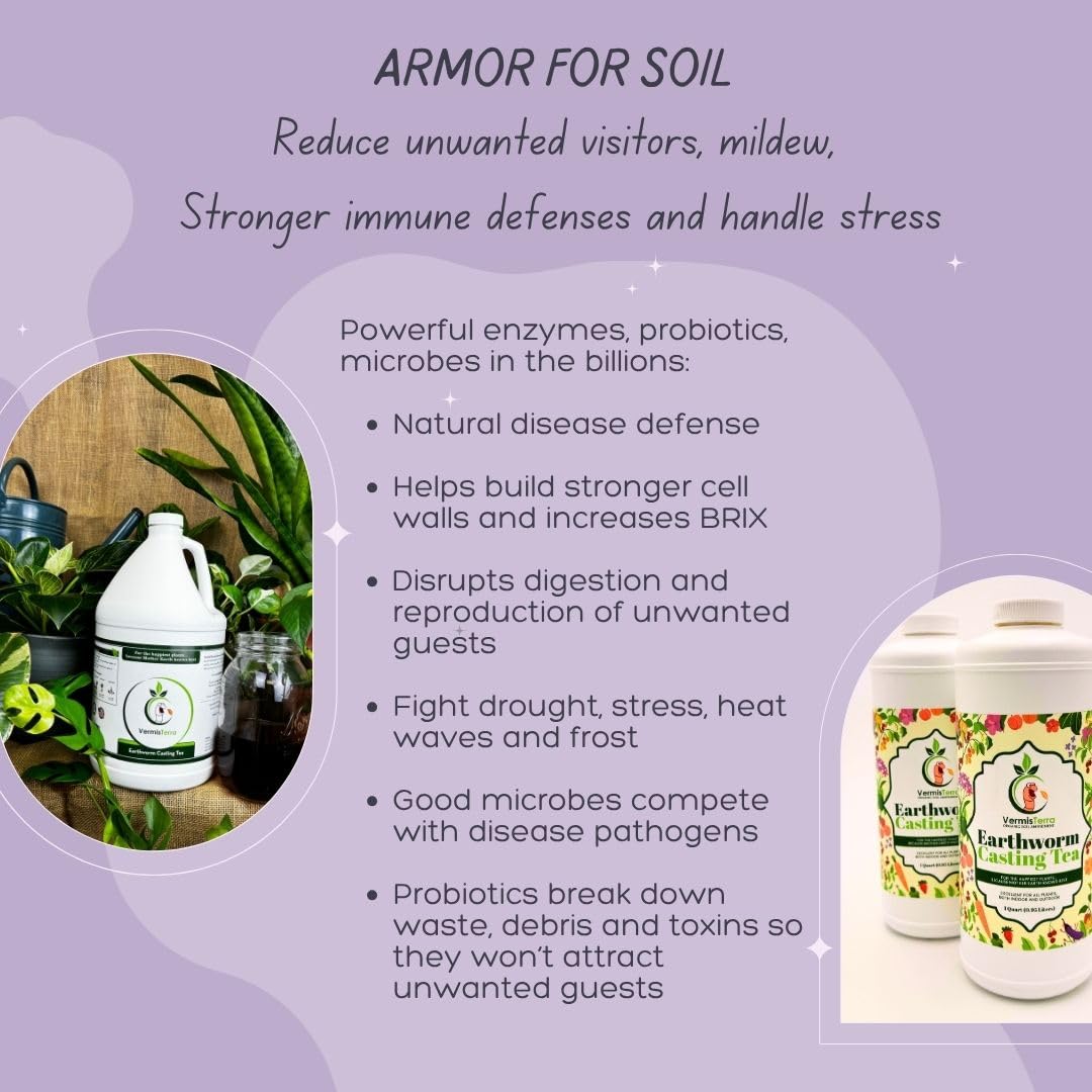 VermisTerra lab-tested tea label ensures safe soil amendments