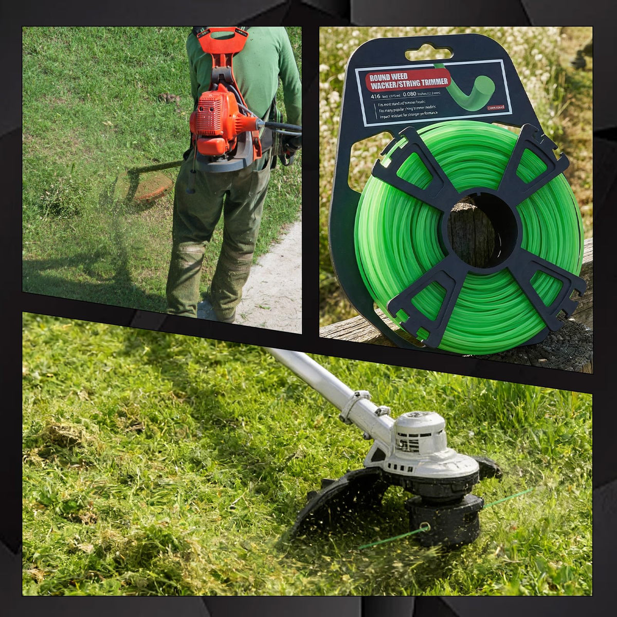 Easy to identify line color for quick maintenance checks.