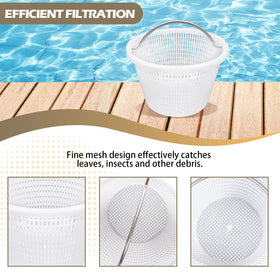 Verplexter Waterway skimmer compatibility ensures easy direct replacement.