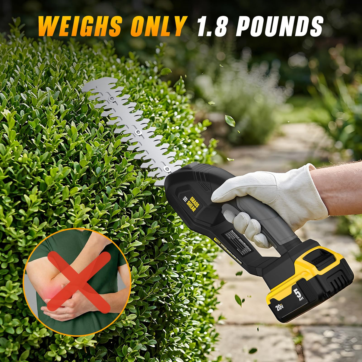 VERVEWAVE blade guard offers safety during storage and operation.