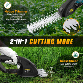 VERVEWAVE copper-wire motor delivers up to 1,400 RPM for efficient trimming.