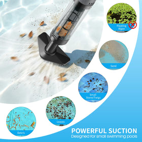 VERVEWAVE LED light helps reveal debris in dim pool corners