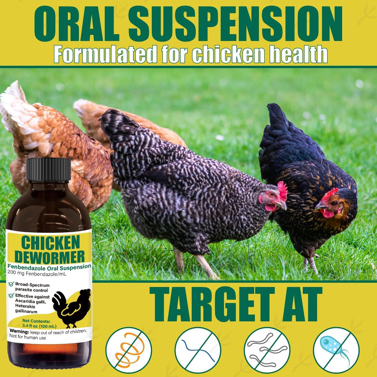 VetaSure measuring syringe included for precise dosing.
