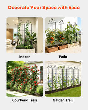VEVOR vegetables trellis supports tomatoes cucumbers and peas