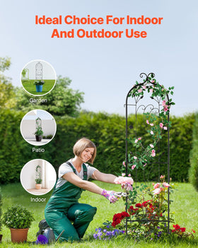VEVOR garden trellis for vegetables and fruiting plants with versatile design