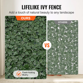 VEVOR privacy ivy panel shown in a quiet garden corner for seclusion.
