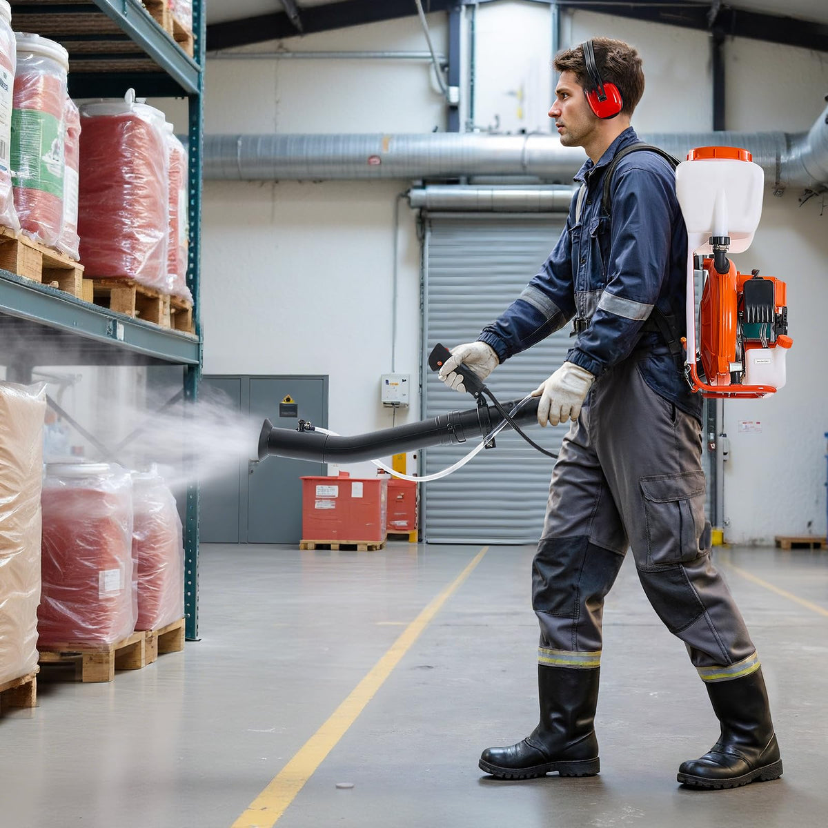 Leak-proof design emphasized on the VEVOR backpack fogger