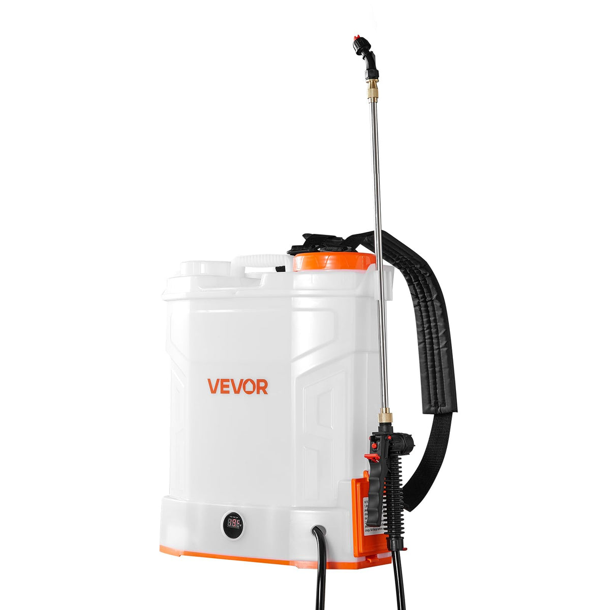 VEVOR backpack sprayer front view showing portable garden design