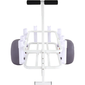VEVOR pier-friendly cart in use for beach trips and fishing